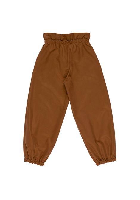 Pantaloni con tasche con zip Lù-Lù BY MISS GRANT | LL4559CIOCCOLATO